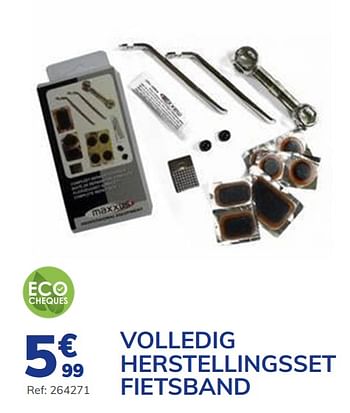 Promotions Volledig herstellingsset fietsband - Maxxus - Valide de 04/03/2021 à 24/08/2021 chez Auto 5