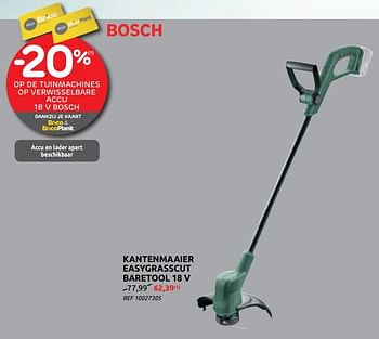 Promoties Bosch kantenmaaier easygrasscut baretool 18 v - Bosch - Geldig van 17/03/2021 tot 29/03/2021 bij Brico