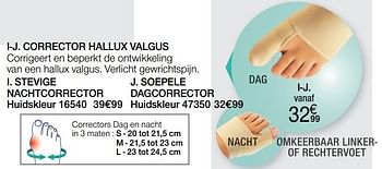 Promoties Stevige nachtcorrector - Huismerk - Damart - Geldig van 01/03/2021 tot 15/06/2021 bij Damart