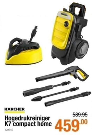 Promoties Kärcher Hogedrukreiniger k7 compact home - Kärcher - Geldig van 04/03/2021 tot 24/03/2021 bij Cevo Market