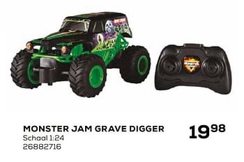 Promoties Monster jam grave digger - Mattel - Geldig van 16/03/2021 tot 20/04/2021 bij Supra Bazar