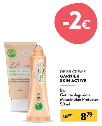 Promoties Getinte dagcrème miracle skin protector - Garnier - Geldig van 10/03/2021 tot 23/03/2021 bij DI