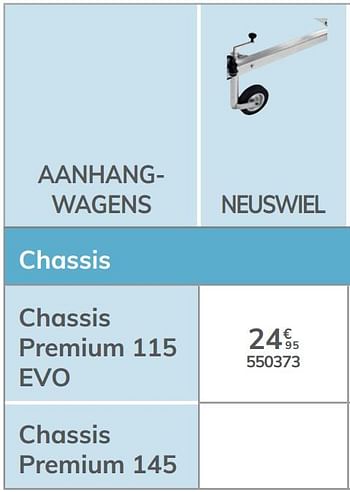 Promoties Chassis premium 115 evo neuswiel - Norauto - Geldig van 04/03/2021 tot 31/12/2021 bij Auto 5