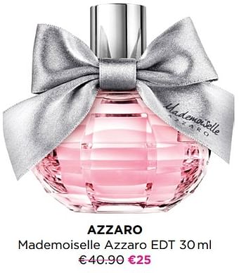 Promoties Azzaro mademoiselle azzaro edt - Azzaro - Geldig van 08/03/2021 tot 04/04/2021 bij ICI PARIS XL