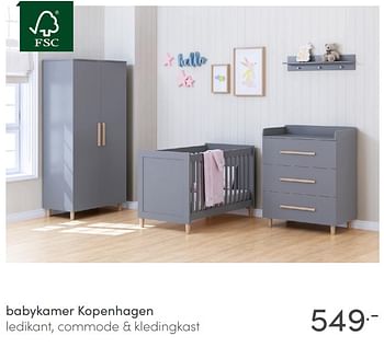 Promoties Babykamer kopenhagen - Huismerk - Baby & Tiener Megastore - Geldig van 14/03/2021 tot 20/03/2021 bij Baby & Tiener Megastore