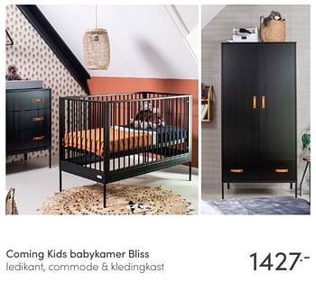 Promoties Coming kids babykamer bliss - Coming Kids - Geldig van 14/03/2021 tot 20/03/2021 bij Baby & Tiener Megastore