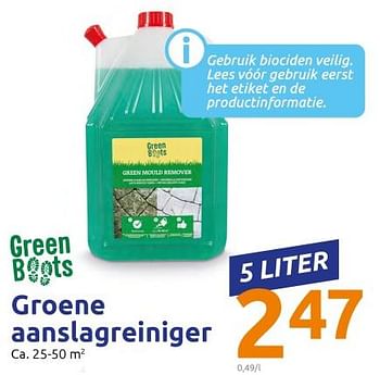Promoties Groene aanslagreiniger - Green Boots - Geldig van 17/03/2021 tot 23/03/2021 bij Action