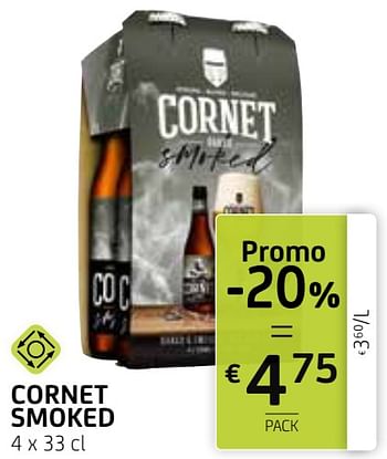 Promoties Cornet smoked - Cornet  - Geldig van 12/03/2021 tot 25/03/2021 bij BelBev