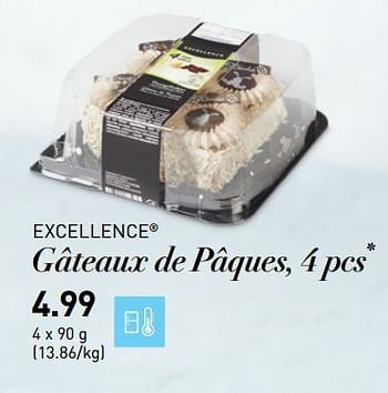 Excellence Gateaux De Paques En Promotion Chez Aldi