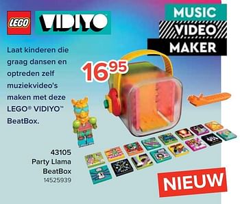 Promoties 43105 party llama beatbox - Lego - Geldig van 18/03/2021 tot 18/04/2021 bij Euro Shop