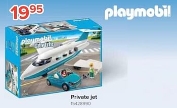 Promoties Private jet - Playmobil - Geldig van 18/03/2021 tot 18/04/2021 bij Euro Shop
