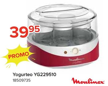 Promoties Moulinex yogurteo yg229510 - Moulinex - Geldig van 18/03/2021 tot 18/04/2021 bij Euro Shop