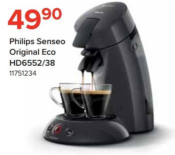 Promoties Philips senseo original eco hd6552-38 - Philips - Geldig van 18/03/2021 tot 18/04/2021 bij Euro Shop