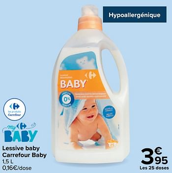 Produit Maison Carrefour Lessive Baby Carrefour Baby En Promotion Chez Carrefour