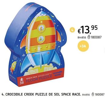 Promotions Crocodile creek puzzle de sol space race - Crocodile Creek - Valide de 25/03/2021 à 04/04/2021 chez Dreamland