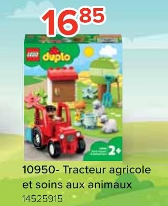Promotions 10950- tracteur agricole et soins aux animaux - Lego - Valide de 18/03/2021 à 18/04/2021 chez Euro Shop