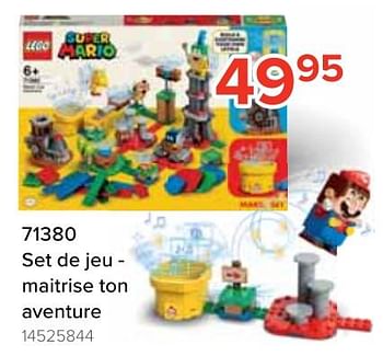 Promotions 71380 set de jeu - maitrise ton aventure - Lego - Valide de 18/03/2021 à 18/04/2021 chez Euro Shop
