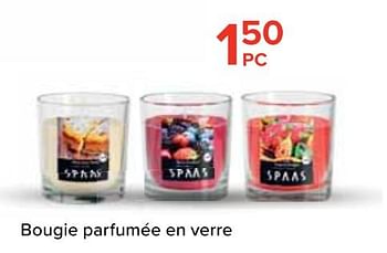 Promotions Bougie parfumée en verre - Spaas - Valide de 18/03/2021 à 18/04/2021 chez Euro Shop