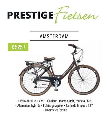 Promoties Prestige fietsen amsterdam - Prestige Fietsen - Geldig van 18/03/2021 tot 18/04/2021 bij Euro Shop
