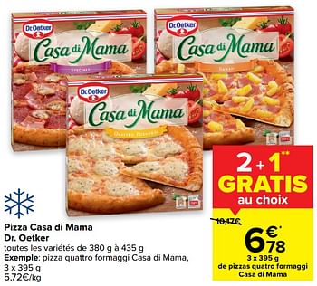 Dr Oetker Pizza Casa Di Mama Dr Oetker Promotie Bij Carrefour