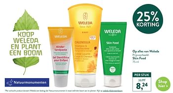 Promoties Skin food - Weleda - Geldig van 22/03/2021 tot 18/04/2021 bij Holland & Barret