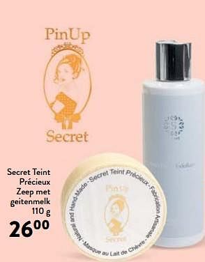 Promotions Secret teint précieux zeep met geitenmelk - Produit maison - DI - Valide de 24/03/2021 à 20/04/2021 chez DI