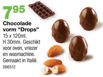 Promoties Chocolade vorm drops - Huismerk - Home & Co - Geldig van 08/03/2021 tot 25/04/2021 bij Home & Co