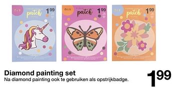 Promoties Diamond painting set - Huismerk - Zeeman  - Geldig van 27/03/2021 tot 09/04/2021 bij Zeeman
