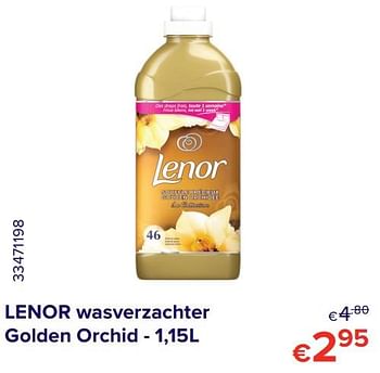 Promoties Lenor wasverzachter golden orchid - Lenor - Geldig van 01/04/2021 tot 30/04/2021 bij Euro Shop