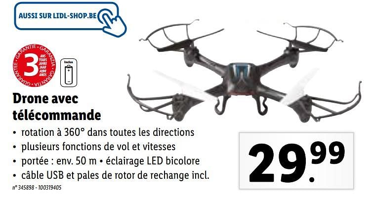 Lidl drone deals 2021