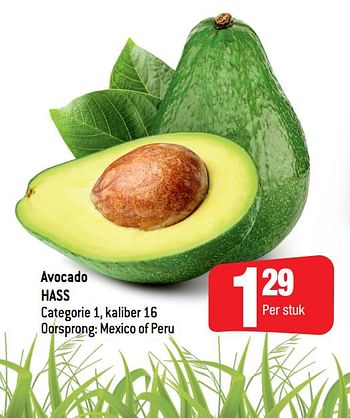 Promoties Avocado hass - Huismerk - Smatch - Geldig van 31/03/2021 tot 06/04/2021 bij Smatch