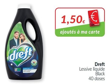 Dreft Dreft lessive liquide black - En promotion chez Intermarche