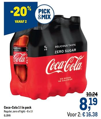 Promoties Coca-cola - Coca Cola - Geldig van 07/04/2021 tot 20/04/2021 bij Makro