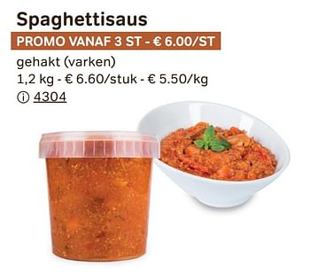 Promoties Spaghettisaus - Huismerk - Bon'Ap - Geldig van 10/03/2021 tot 11/05/2021 bij Bon'Ap