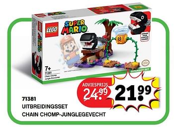 Promoties 71381 uitbreidingsset chain chomp-junglegevecht - Lego - Geldig van 06/04/2021 tot 18/04/2021 bij Kruidvat