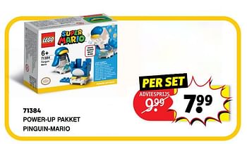 Promoties 71384 power-up pakket pinguin-mario - Lego - Geldig van 06/04/2021 tot 18/04/2021 bij Kruidvat