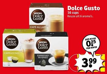 Promoties Dolce gusto - Nescafe - Geldig van 06/04/2021 tot 18/04/2021 bij Kruidvat
