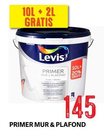 Promoties Primer mur + plafond - Levis - Geldig van 04/04/2021 tot 22/04/2021 bij Bouwcenter Frans Vlaeminck