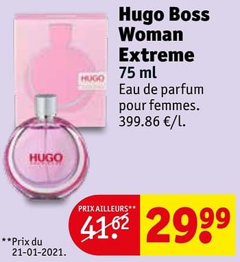 Promoties Hugo boss woman extreme edp - Hugo Boss - Geldig van 06/04/2021 tot 18/04/2021 bij Kruidvat