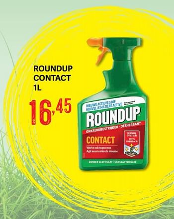 Promoties Roundup contact - Roundup - Geldig van 04/04/2021 tot 22/04/2021 bij Bouwcenter Frans Vlaeminck