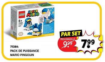 Promotions 71384 pack de puissance mario pingouin - Lego - Valide de 06/04/2021 à 18/04/2021 chez Kruidvat