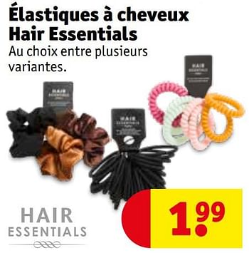 Promotions Élastiques à cheveux hair essentials - Hair Essentials - Valide de 06/04/2021 à 18/04/2021 chez Kruidvat