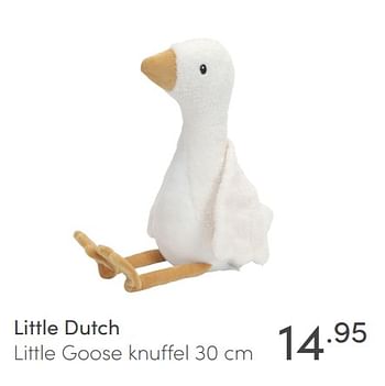 Promoties Little dutch little goose knuffel - Little Dutch - Geldig van 04/04/2021 tot 10/04/2021 bij Baby & Tiener Megastore