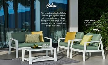 Promoties Lounge stoel - Huismerk - Casa - Geldig van 03/04/2021 tot 31/08/2021 bij Casa