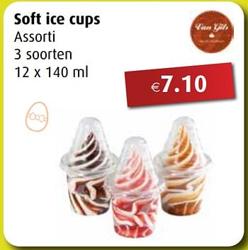 Promoties Soft ice cups - Huismerk - Aronde - Geldig van 29/03/2021 tot 30/04/2021 bij Aronde