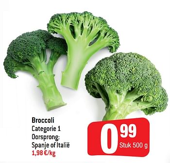 Promoties Broccoli - Huismerk - Smatch - Geldig van 07/04/2021 tot 13/04/2021 bij Smatch