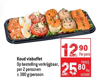 Promoties Koud visbuffet - Huismerk - Buurtslagers - Geldig van 07/04/2021 tot 13/04/2021 bij Smatch