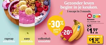 Promoties Bananen - Huismerk - Delhaize - Geldig van 08/04/2021 tot 14/04/2021 bij Delhaize