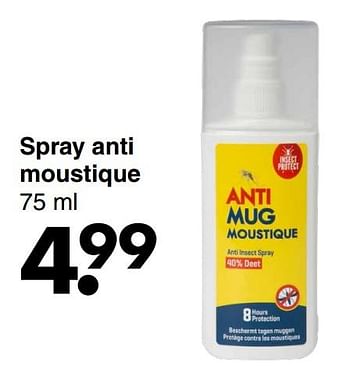 Promotions Spray anti moustique - Produit maison - Wibra - Valide de 06/04/2021 à 17/04/2021 chez Wibra