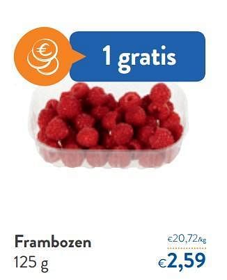 Promoties Frambozen - Huismerk - Okay  - Geldig van 07/04/2021 tot 20/04/2021 bij OKay